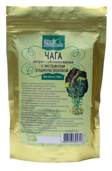 ЧАГА И РОДИОЛА | Экстракт чаги с экстрактом родиолы.Натуральный ...